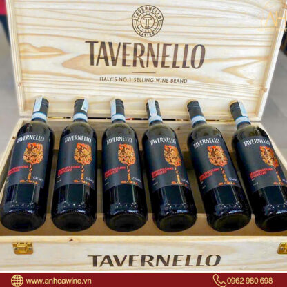 Rượu Vang Đỏ Ý Tavernello Montepulciano D’abruzzo - Hình ảnh 5