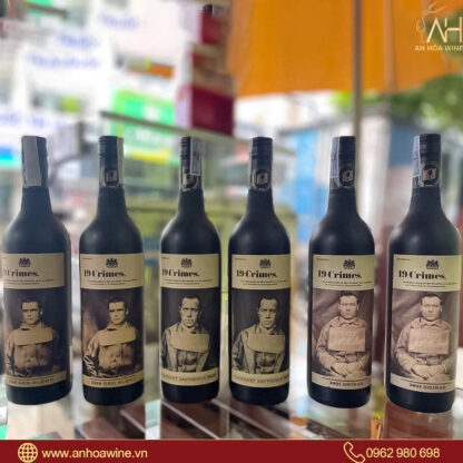 Rượu Vang Đỏ Úc 19 Crimes Red Blend - Hình ảnh 2