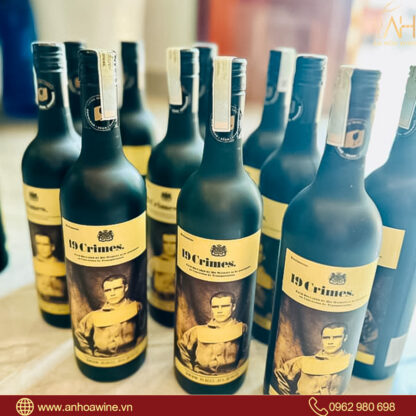Rượu Vang Đỏ Úc 19 Crimes Red Blend - Hình ảnh 5