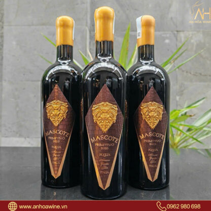 Rượu Vang Đỏ Ý Mascote Primitivo 18% - Hình ảnh 3