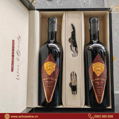 Rượu Vang Đỏ Ý Mascote Primitivo 18% - Hình ảnh 4