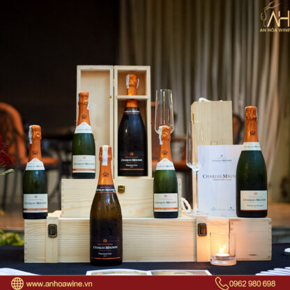 Champagne Charles Mignon Brut Premium Reserve - Hình ảnh 3