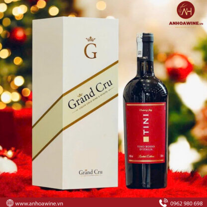 Rượu Vang Đỏ Ý Tini Vino Rosso DItalia - Hình ảnh 2