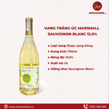 Rượu Vang Trắng Úc Marshall Sauvignon Blanc